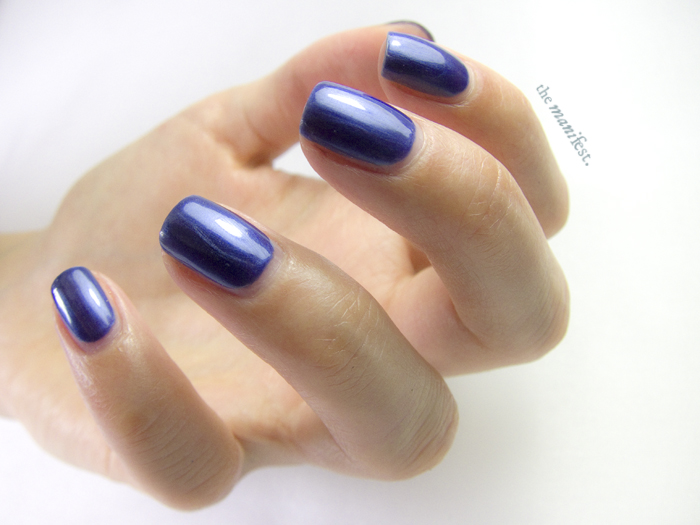 Sapphire by Swedish brand Scratch Nails. 