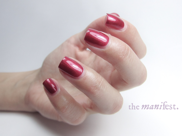 Cuccio Moscow Red Square 2 coats